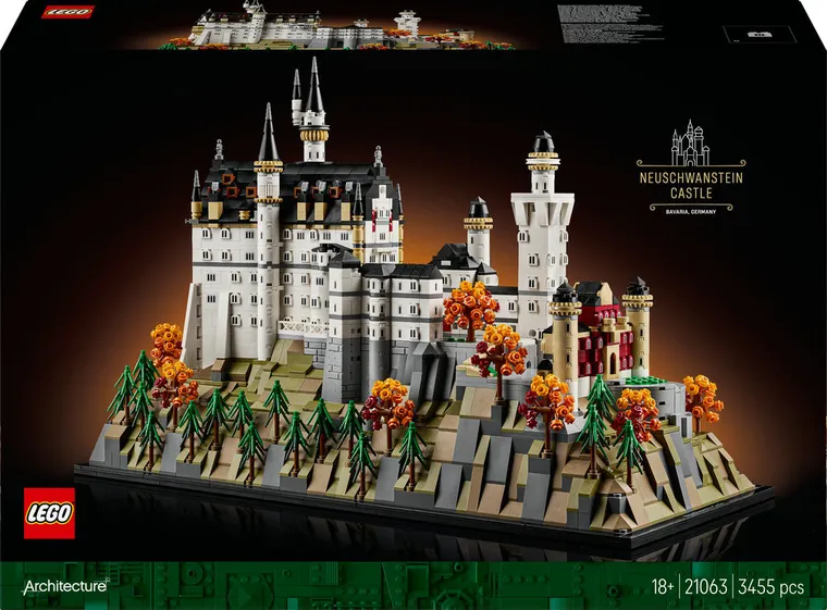 LEGO Architecture, Castelul Neuschwanstein, 21063