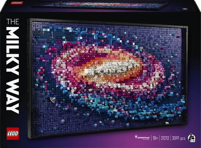 LEGO Art, Galaxia Calea Lactee, 31212