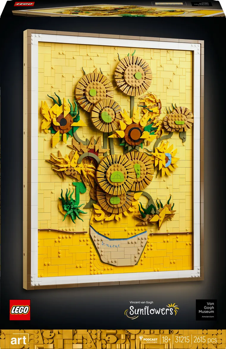 LEGO ART, Vincent van Gogh - Floarea-soarelui, 31215