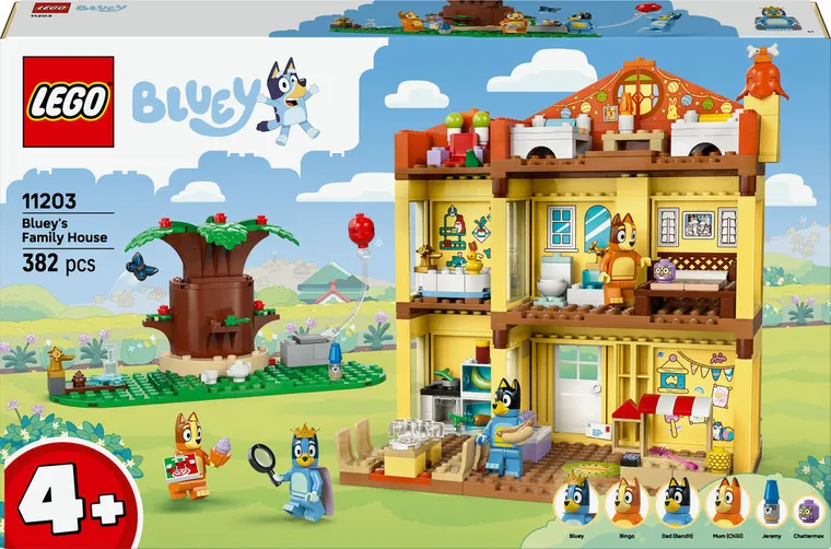 LEGO Bluey, Casa familiei lui Blue, 11203