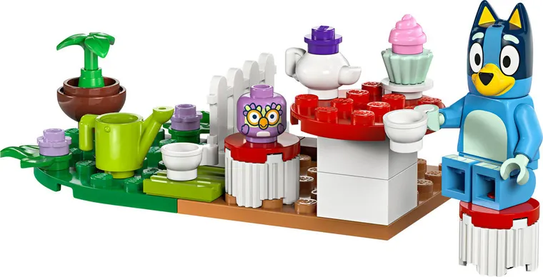 LEGO Bluey, Petrecerea cu ceai a lui Blue, 30687
