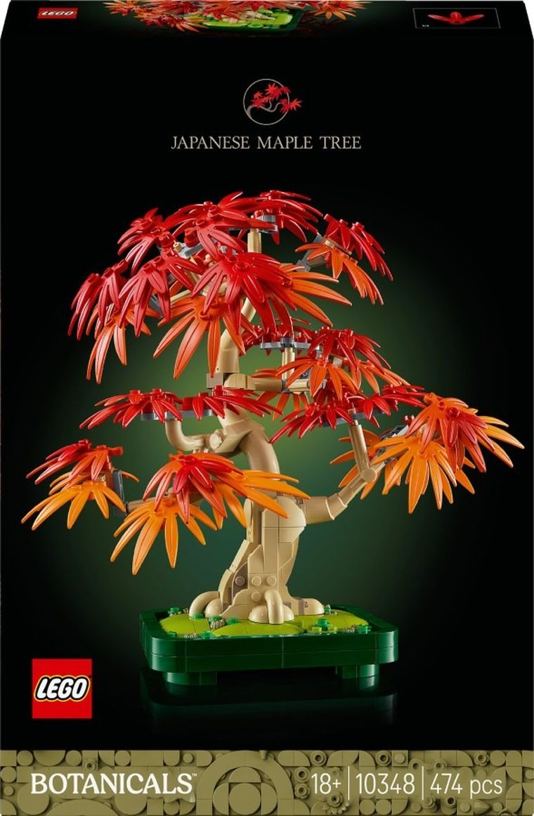 LEGO Botanicals, Bonsai de artar japonez rosu, 10348