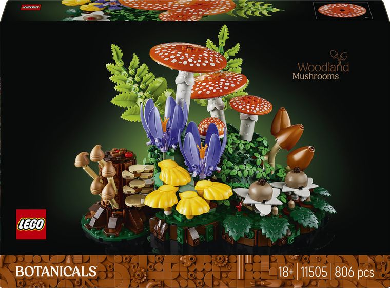 LEGO Botanicals, Ciuperci de padure, 11505