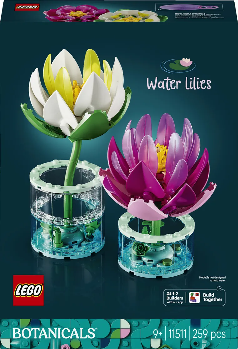 LEGO Botanicals, Nuferi, 11511