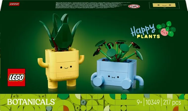LEGO Botanicals, Plante fericite, 10349