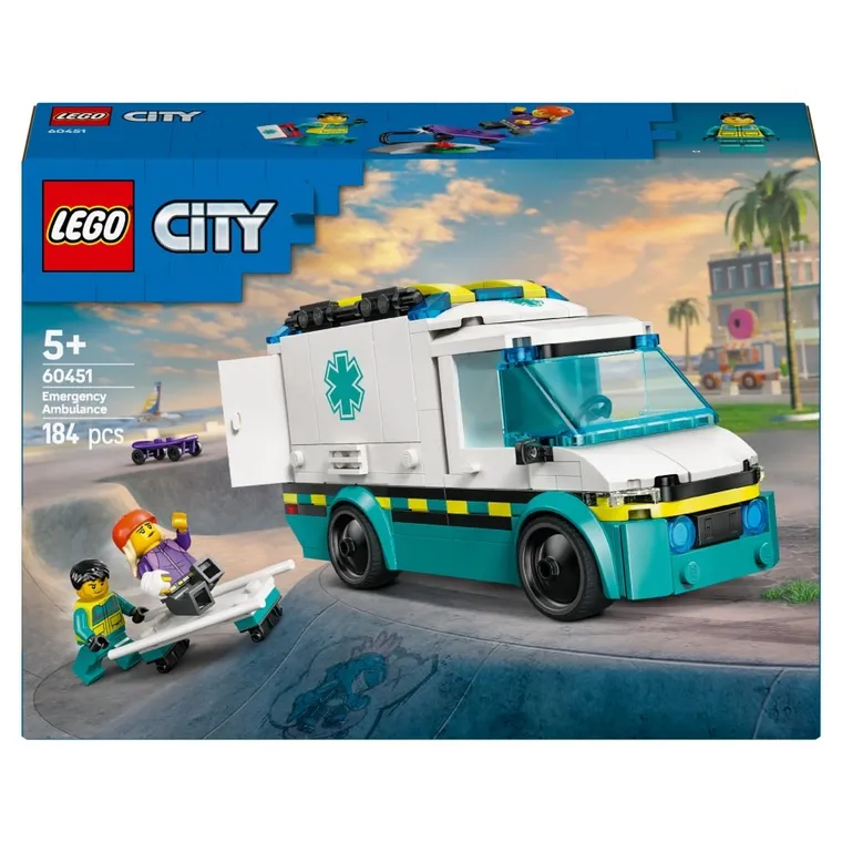 LEGO City, Ambulanta de urgente, 60451