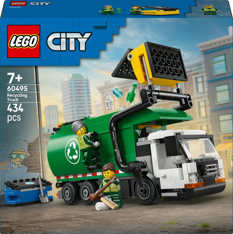 LEGO City, Camion de reciclare, 60495