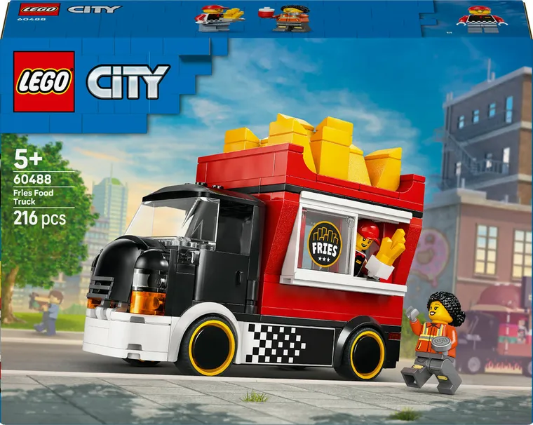 LEGO City, Furgoneta de cartofi prajiti, 60488
