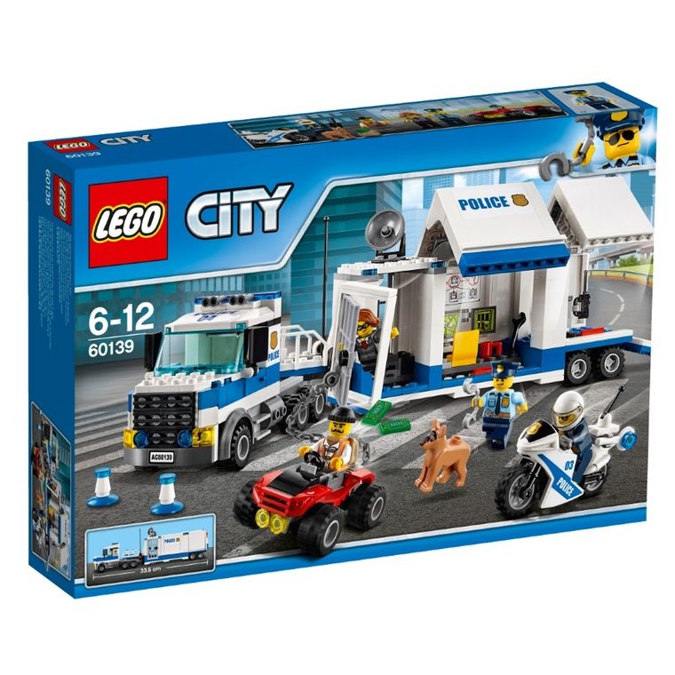 LEGO City Police, Centru de comanda mobil, 60139