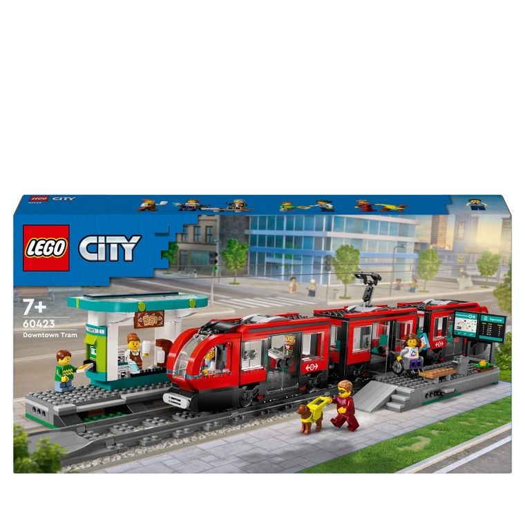 LEGO City, Statie si tramvai in centrul orasului, 60423