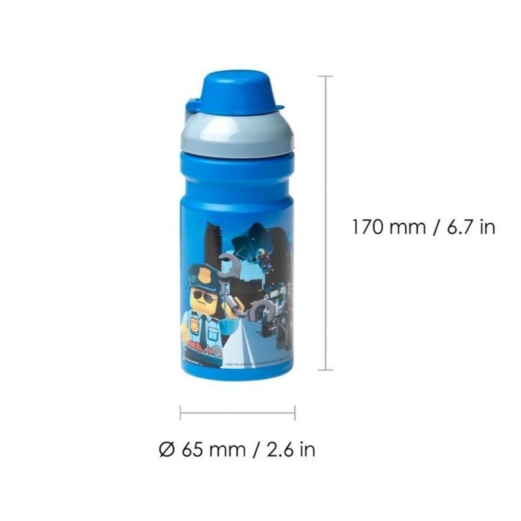 LEGO City, sticla de apa, 390 ml