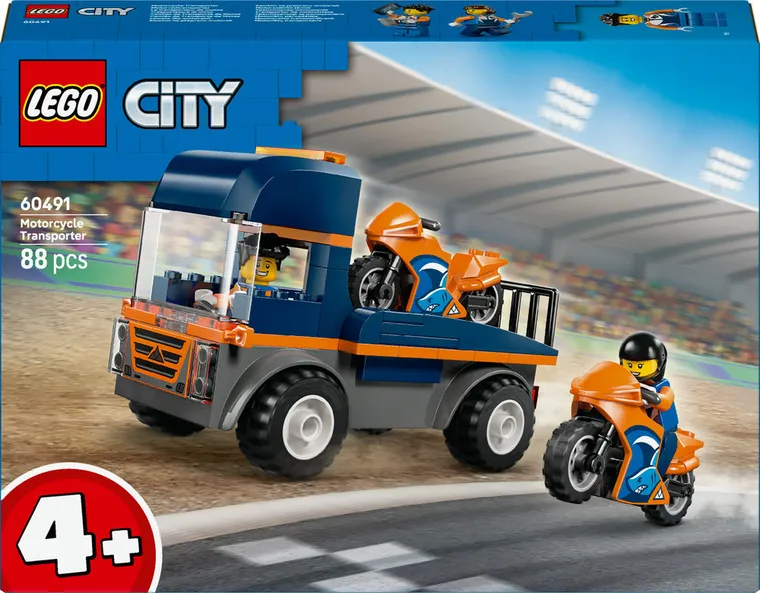 LEGO City, Transportor de motociclete, 60491