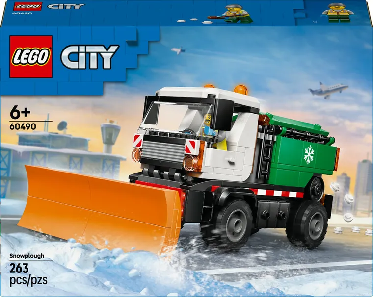 LEGO City, Vehicul cu plug de zapada, 60490