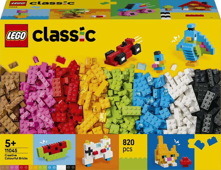 LEGO Classic, Caramizi creative in culori, 11045