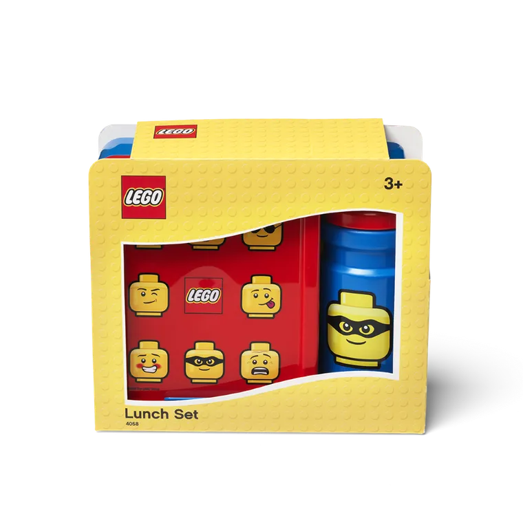 LEGO Classic, cutie pentru pranz si sticla de apa