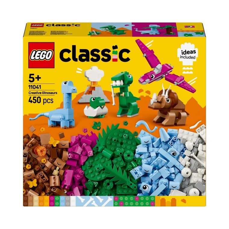 LEGO Classic, Dinozauri creativi, 11041