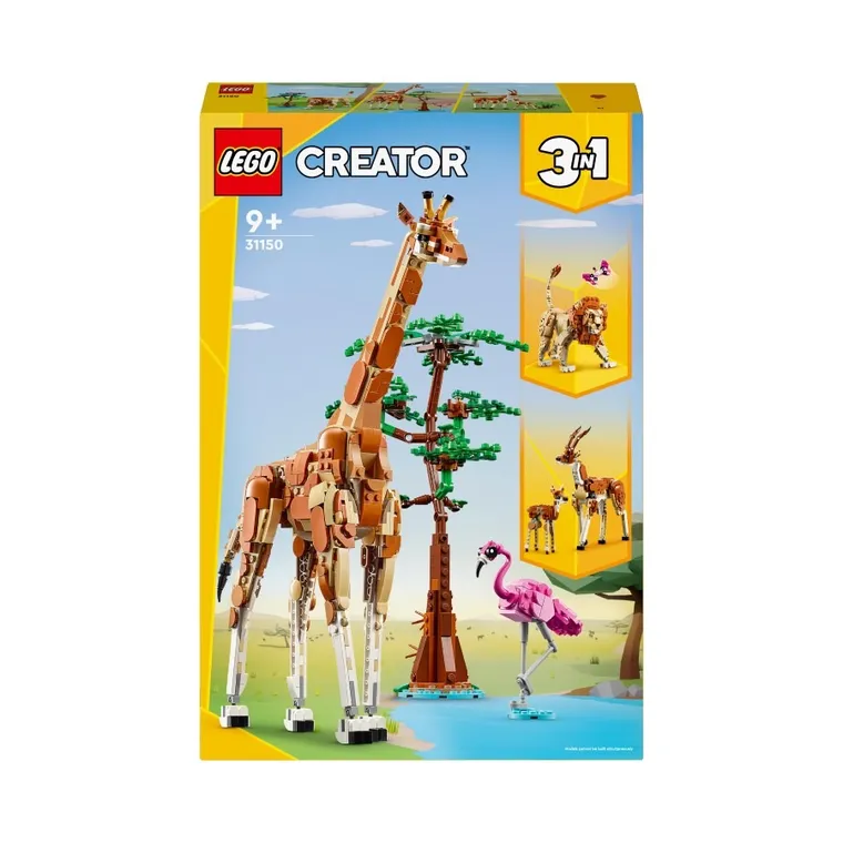 LEGO Creator, Animale salbatice din safari, 31150