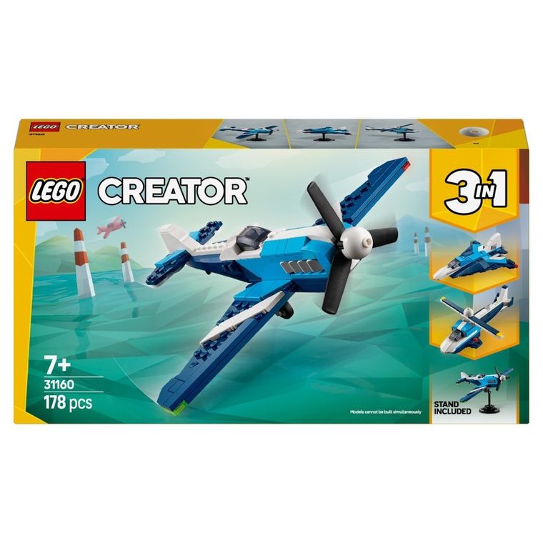 LEGO Creator, Aparat de zbor: Avion de curse, 31160