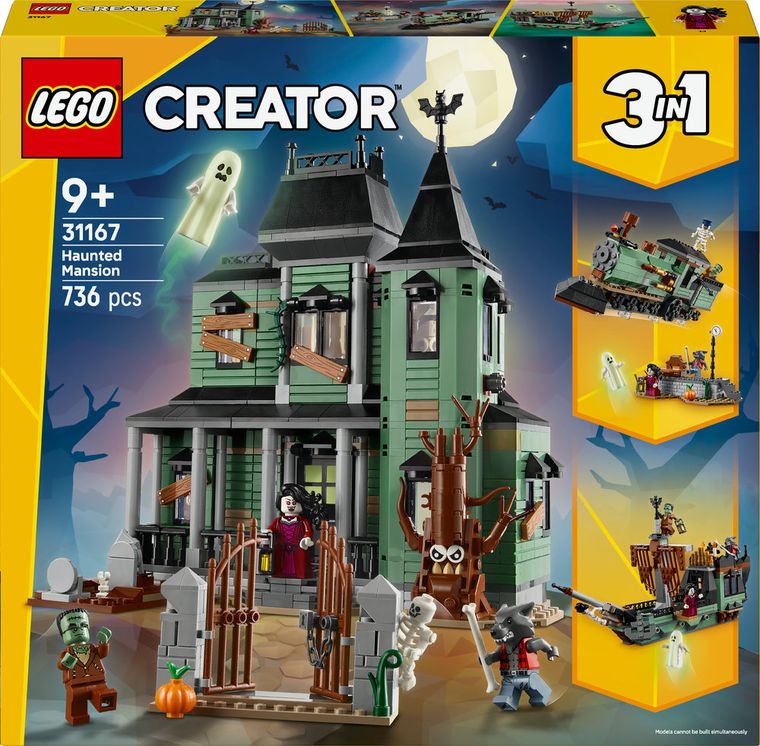 LEGO Creator, Conacul bantuit, 31167
