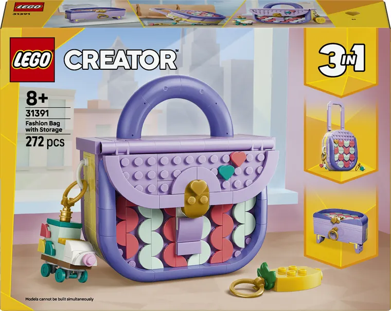 LEGO Creator, Geanta artistica si moderna cu depozitare, 31391