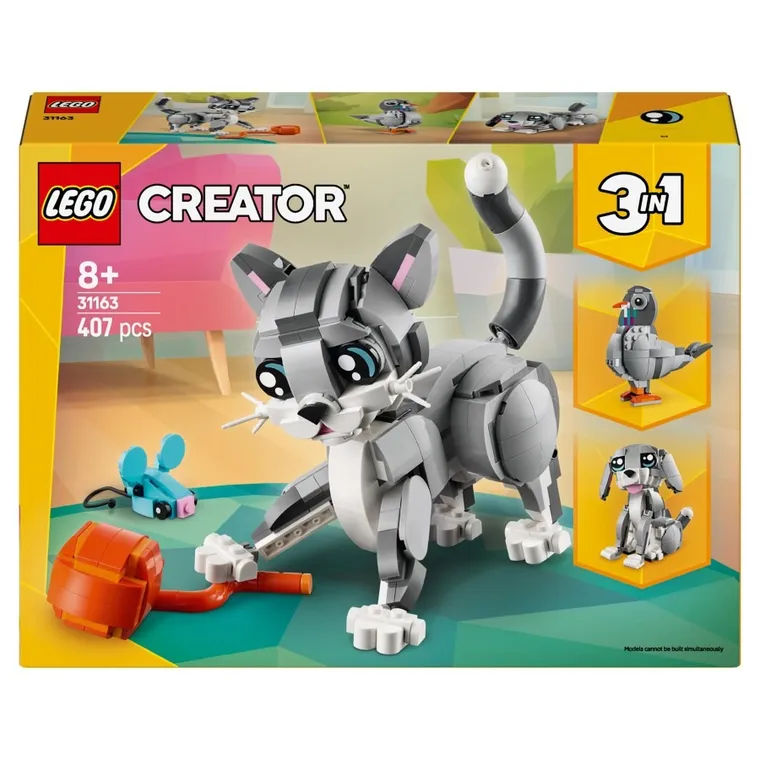LEGO Creator, Pisica jucausa, 31163
