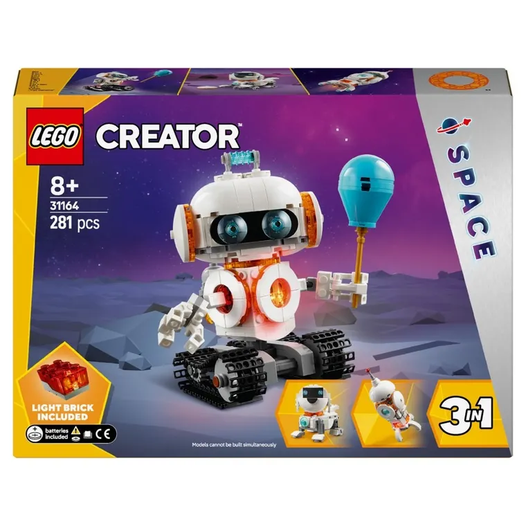 LEGO Creator, Robot spatial, 31164
