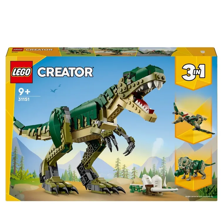 LEGO Creator, T. rex 3in1, 31151