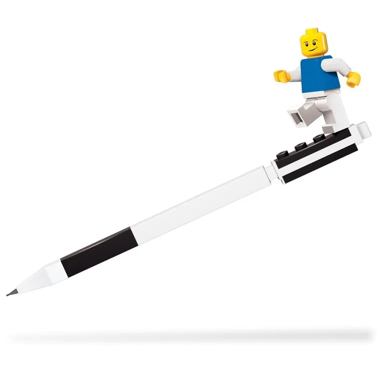 LEGO, creion mecanic cu minifigurina