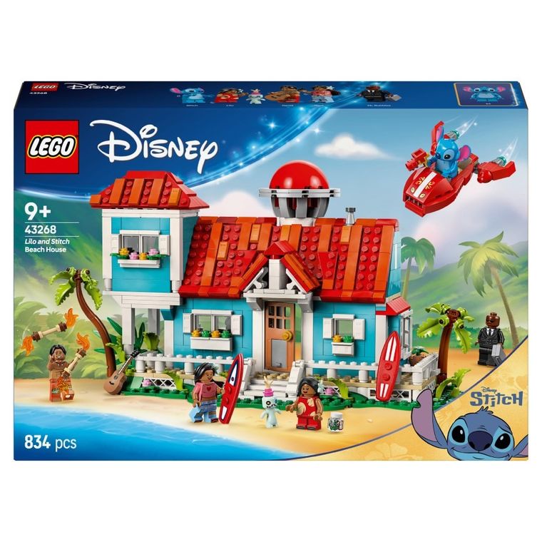 LEGO Disney, Casa de pe plaja a lui Lilo si Stitch, 43268