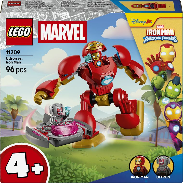 LEGO Disney Junior Marvel, Ultron vs Iron Man, 11209