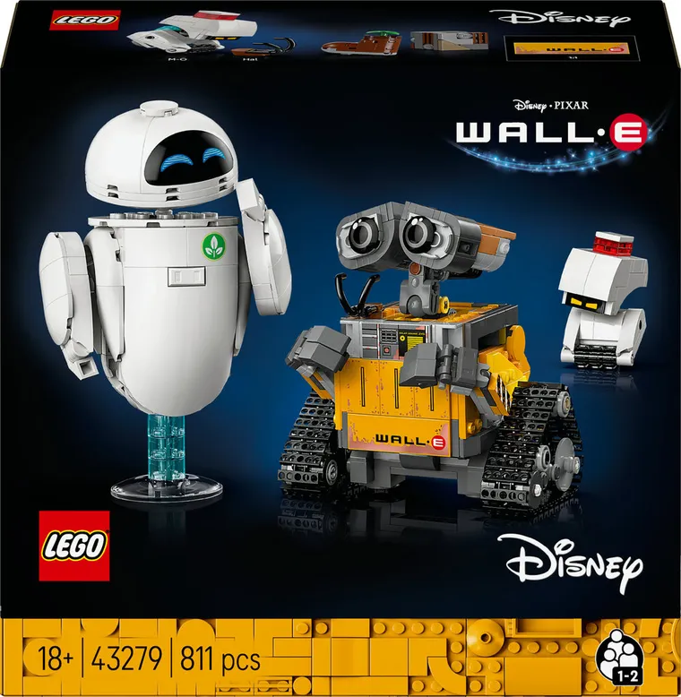 LEGO Disney Pixar, WALL-E si EVE, 43279