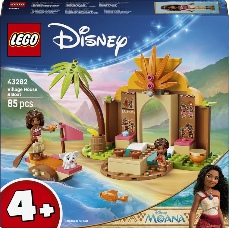 LEGO Disney Princess, Casa traditionala si barcuta, 43282
