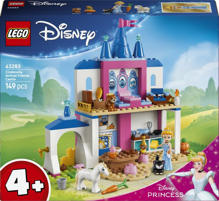 LEGO Disney Princess, Castelul cu animalute al Cenusaresei, 43283