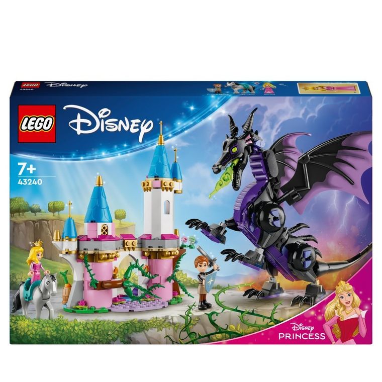 LEGO Disney Princess, Maleficent sub forma de dragon, 43240
