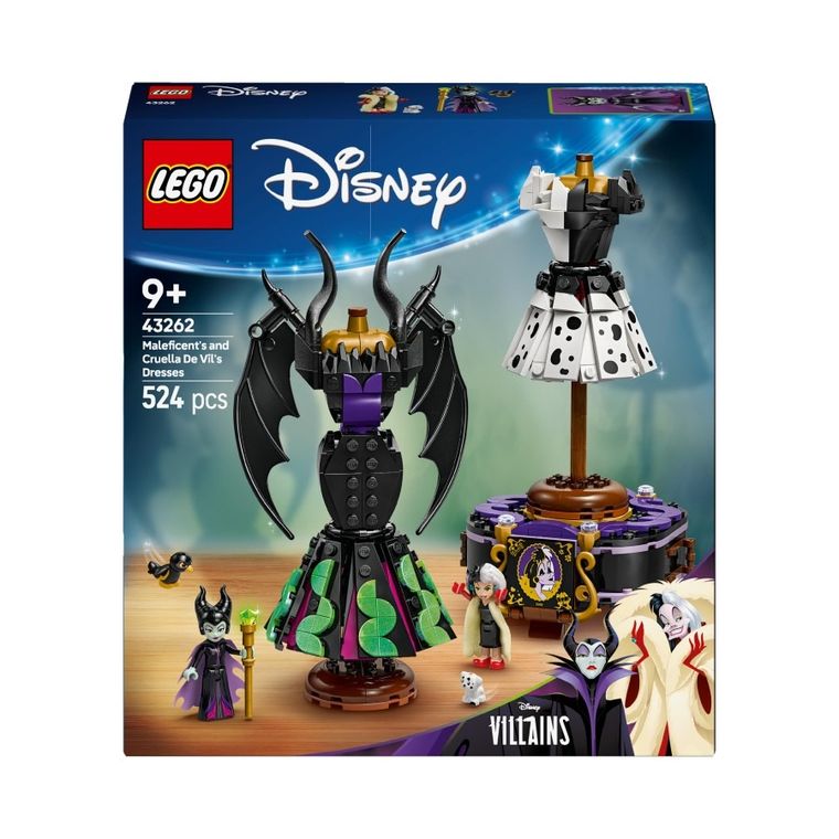 LEGO Disney, Rochiile lui Maleficent si Cruella De Vil, 43262