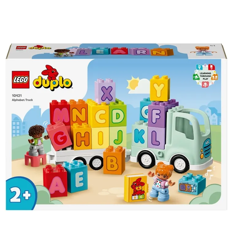LEGO DUPLO, Camion cu alfabet, 10421