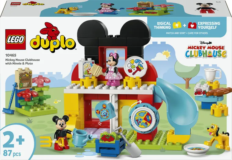 LEGO DUPLO, Clubul lui Mickey Mouse cu Minnie si Pluto, 10465