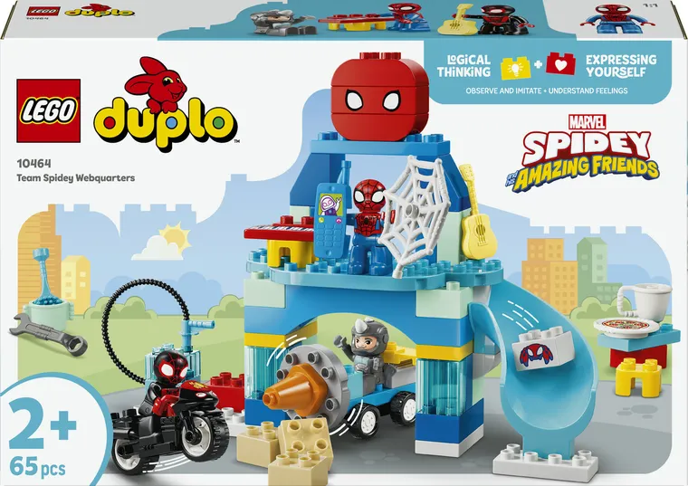 LEGO DUPLO Disney, Sediul echipei lui Paienjenel, 10464