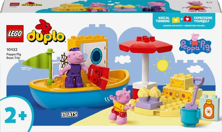 LEGO DUPLO, Excursia cu barca a Purcelusei Peppa, 10432