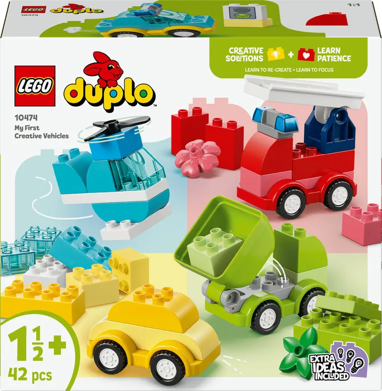 LEGO DUPLO My First, Vehicule creative, 10474
