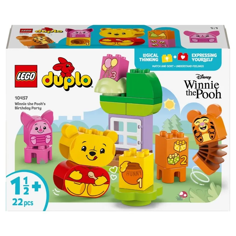LEGO DUPLO, Petrecerea de ziua de nastere a lui Winnie de Plus, 10457