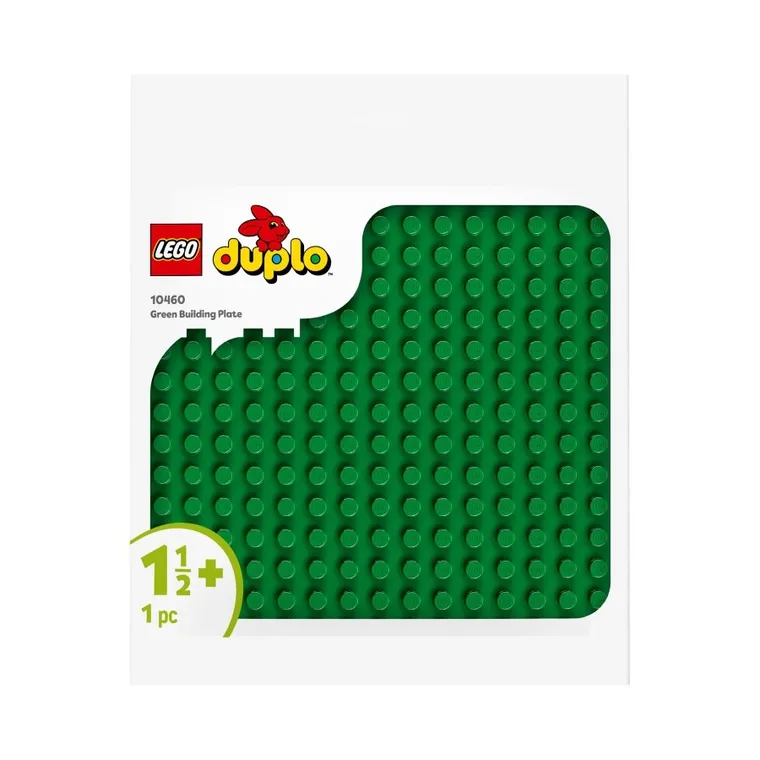 LEGO DUPLO, Placa de constructie verde, 10460
