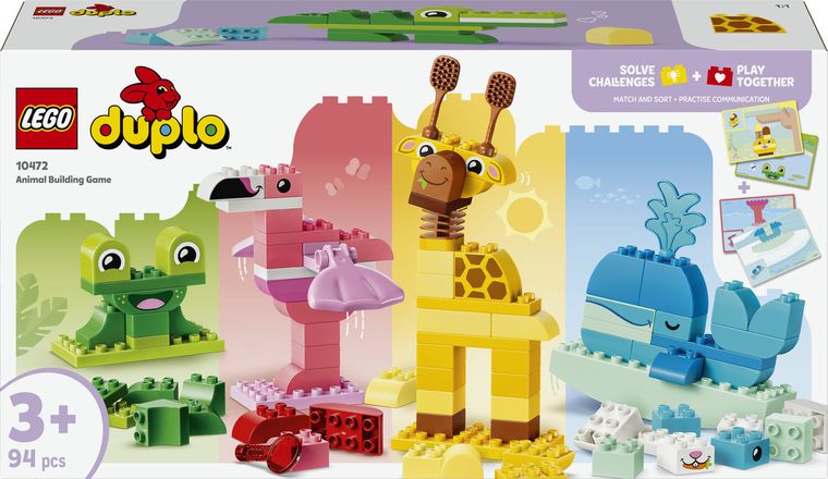 LEGO DUPLO Town, Joc de construit animale, 10472