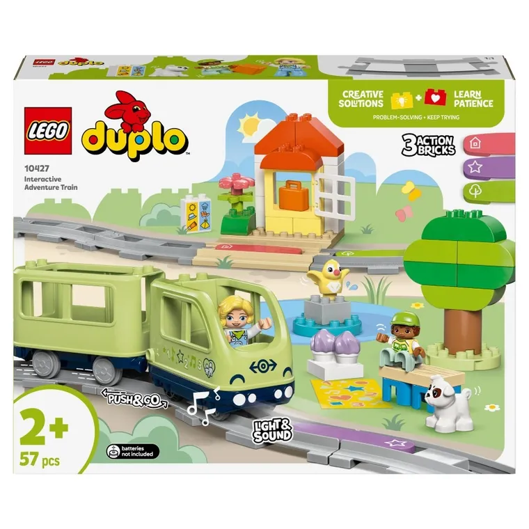 LEGO DUPLO, Tren de aventura interactiv, 10427