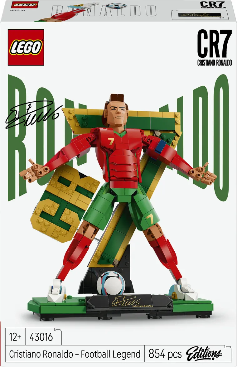 LEGO Editions Football, Cristiano Ronaldo - Legenda a fotbalului, 43016