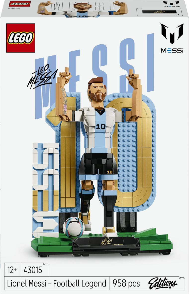 LEGO Editions Football, Lionel Messi - Legenda a fotbalului, 43015