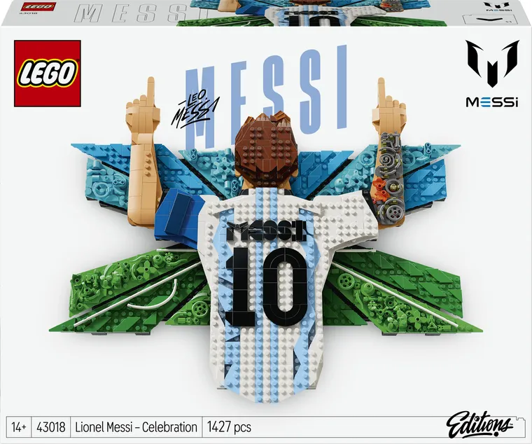LEGO Editions Football, Lionel Messi - Sarbatorire, 43018