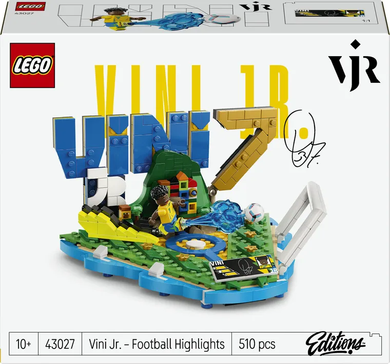 LEGO Editions Football, Vini Jr. - Momente importante din fotbal, 43027