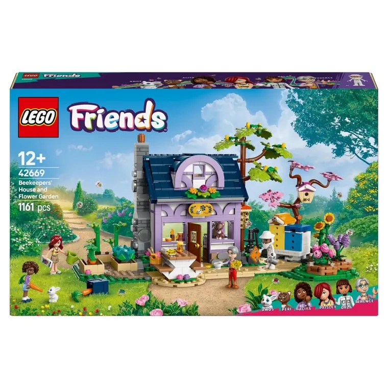 LEGO Friends, Casa apicultorilor si gradina cu flori, 42669