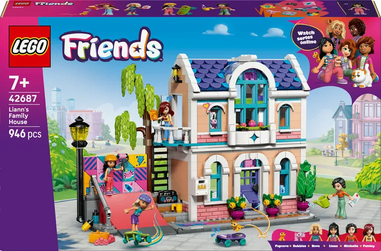 LEGO Friends, Casa familiei lui Liann, 42687